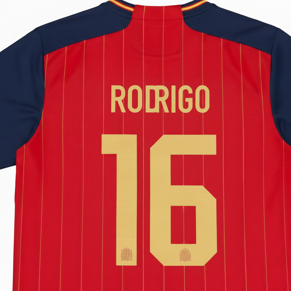 Rodri 2026 Spain Home Jersey