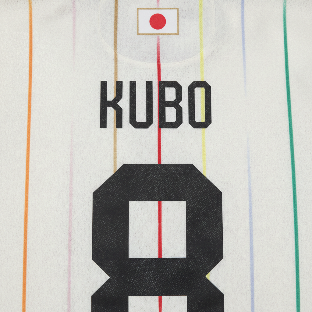Takefusa Kubo 2026 Japan Away Jersey
