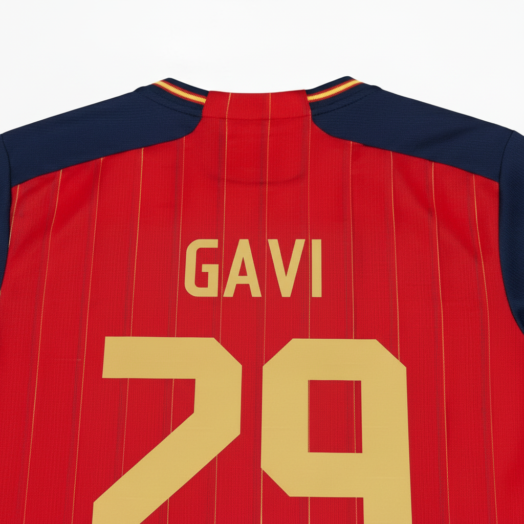 Gavi 2026 Spain Home Jersey