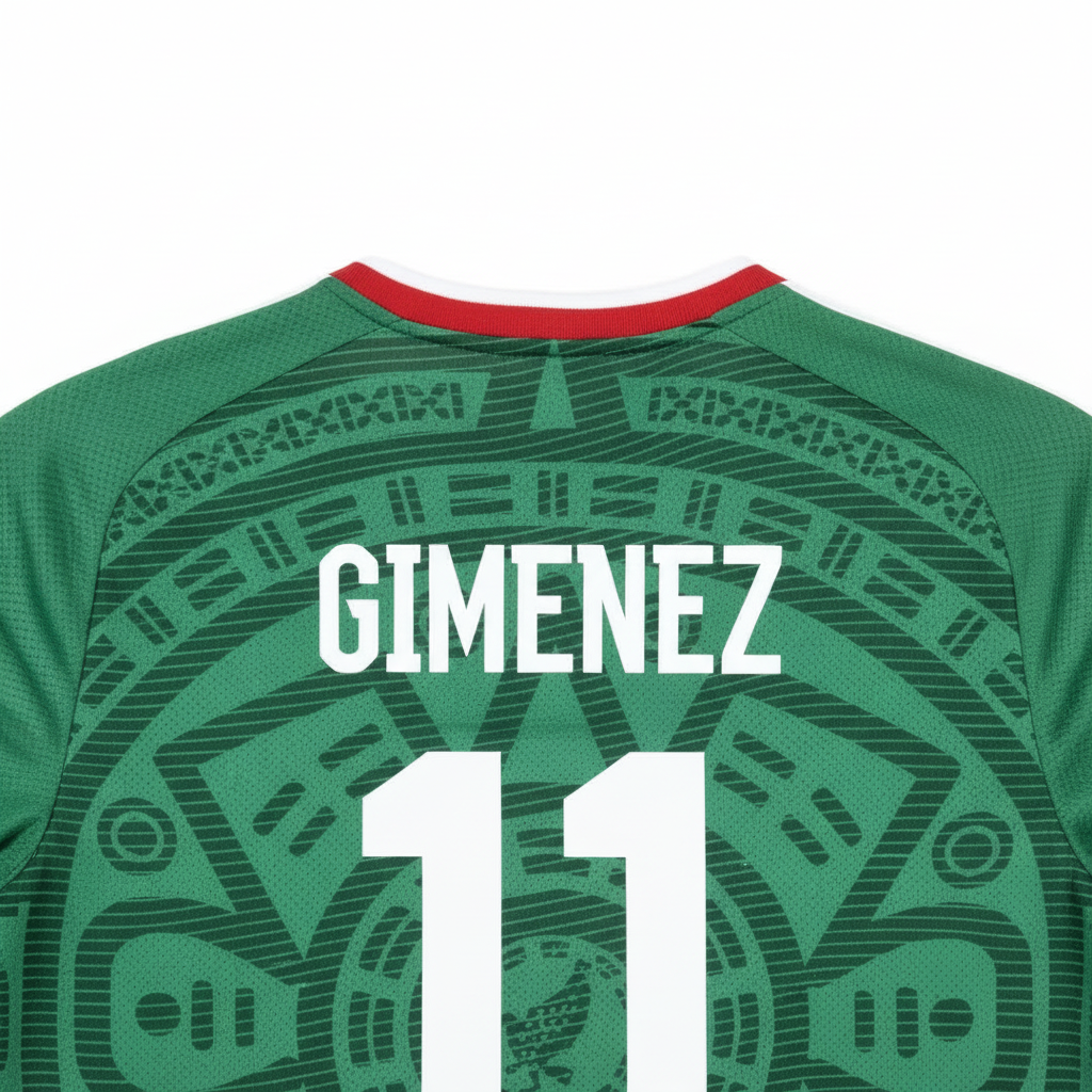 Santiago Gimenez 2026 Mexico Home Jersey