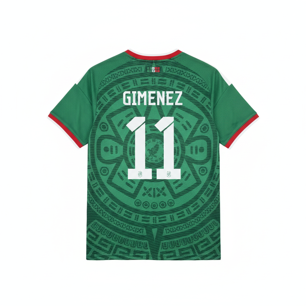 Santiago Gimenez 2026 Mexico Home Jersey