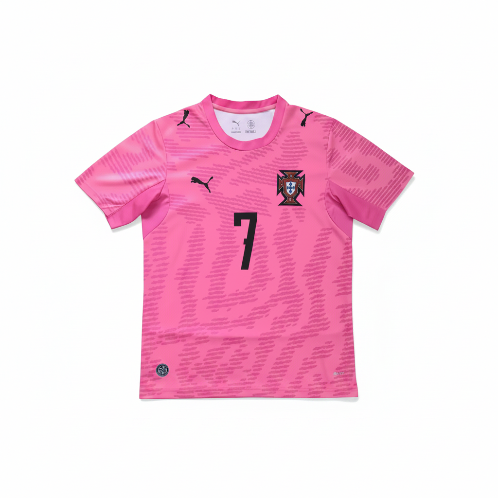 Cristiano Ronaldo 2026 Portugal Special Pink Jersey