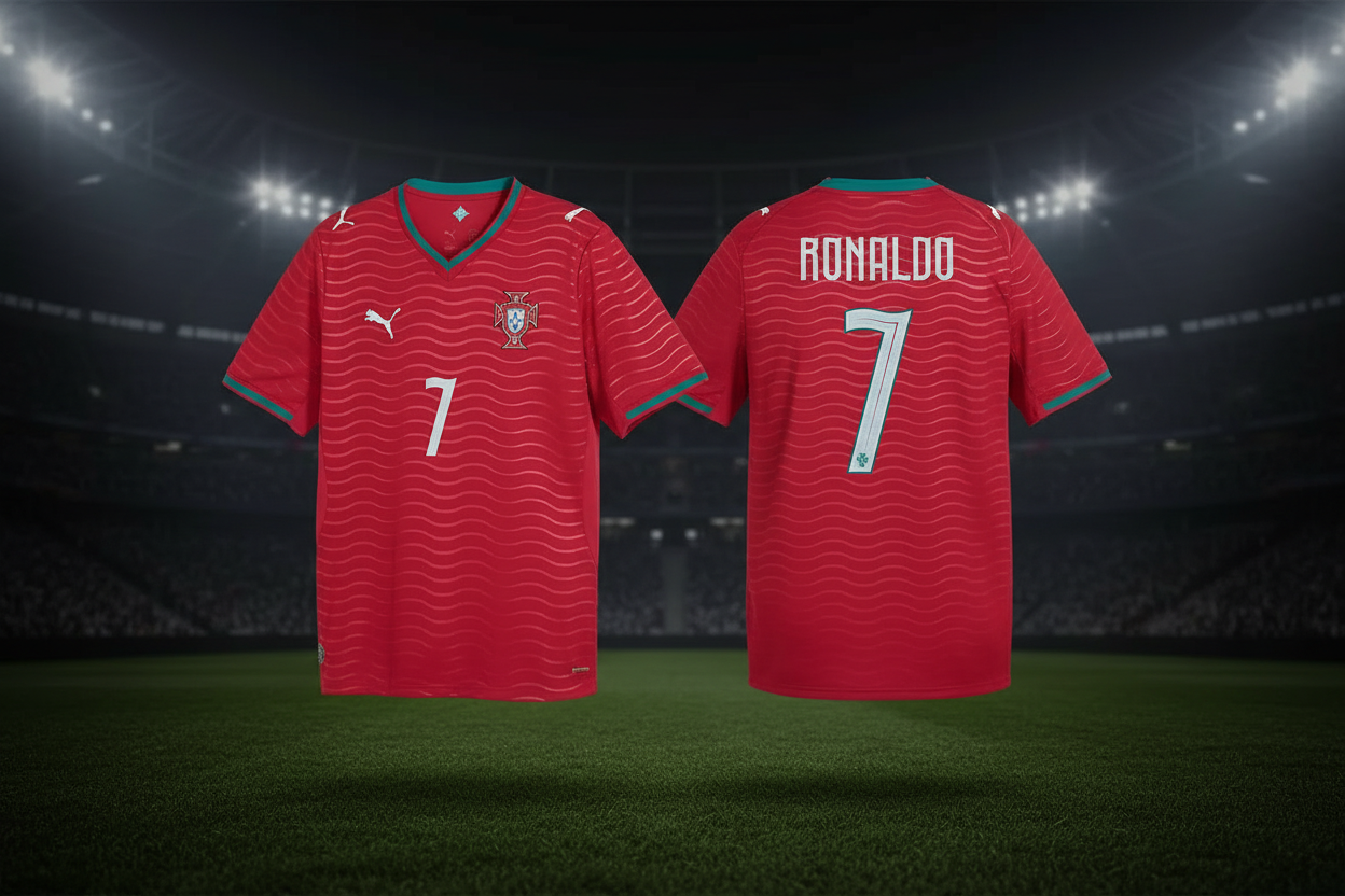 Cristiano Ronaldo 2026 Portugal Home Jersey