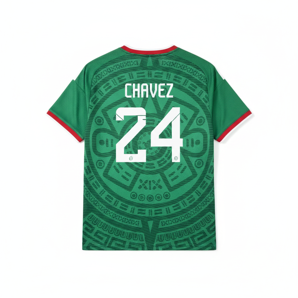 Chavez 2026 Mexico Home Jersey