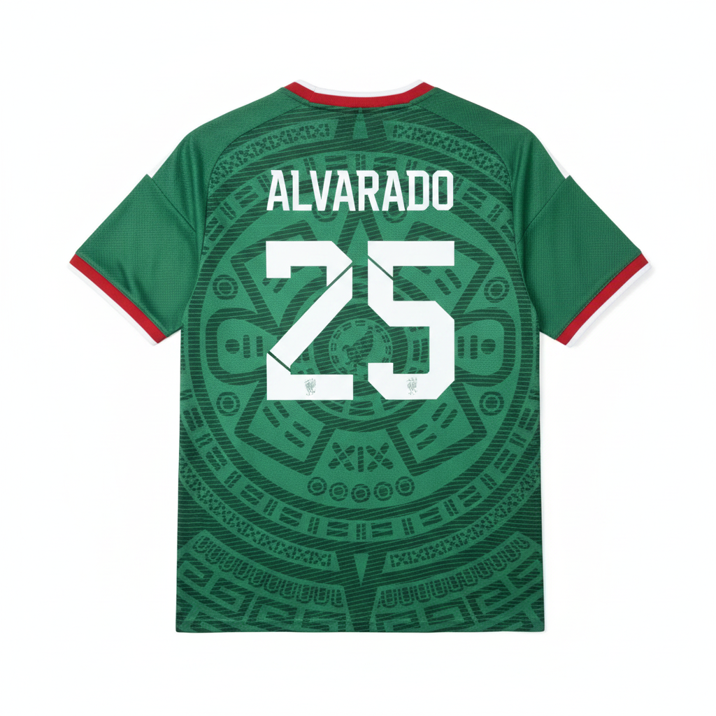 Alvarado 2026 Mexico Home Jersey