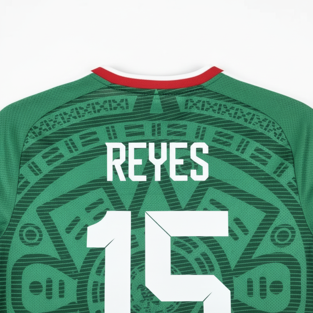 Reyes 2026 Mexico Home Jersey