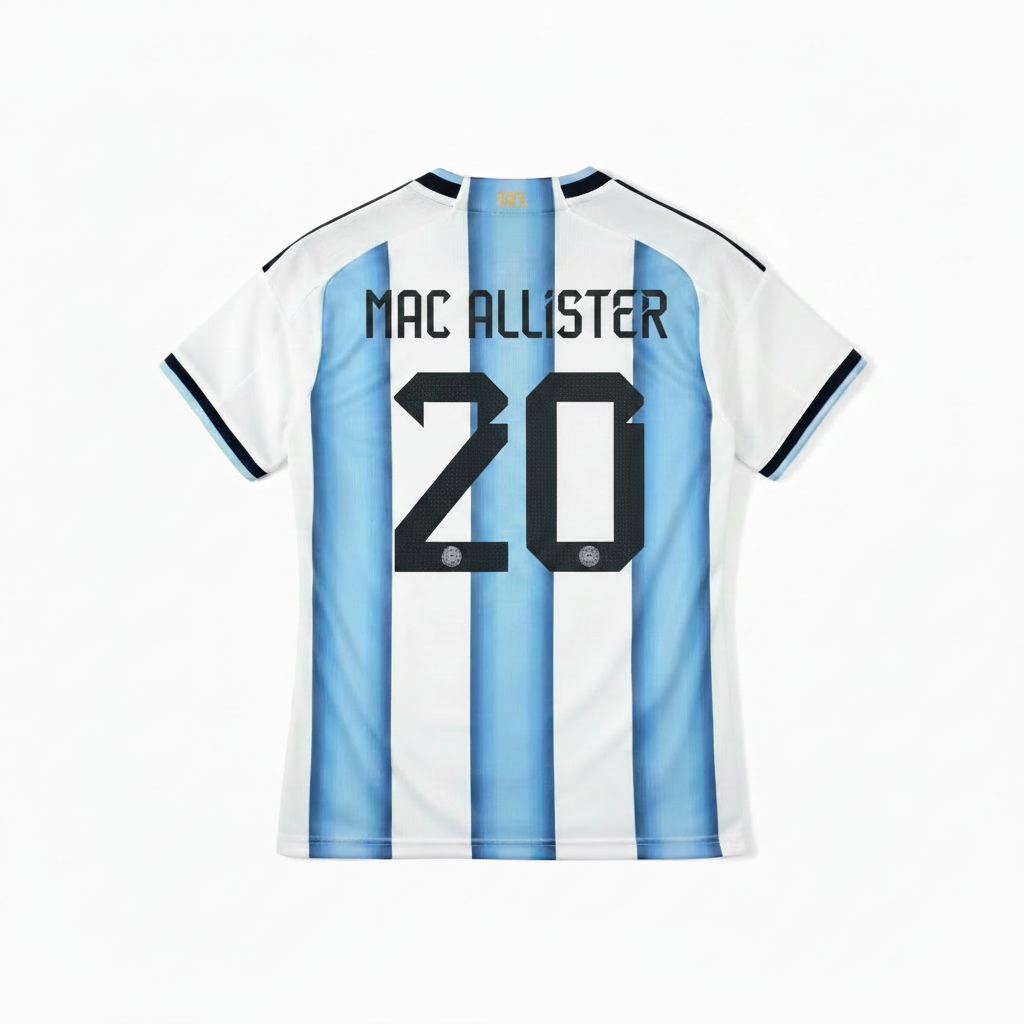 Mac Allister 2026 Argentina Home Jerseys