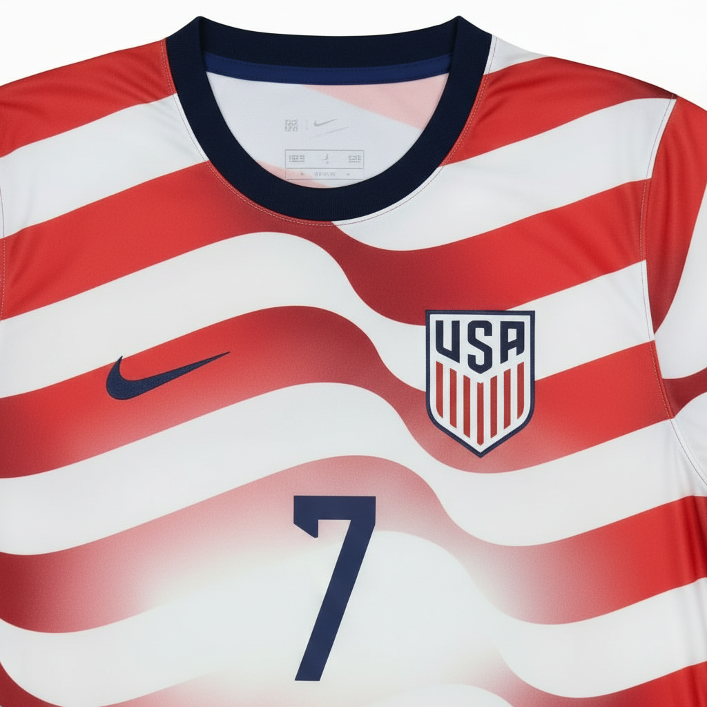 Gio Reyna 2026 USA Home Jersey
