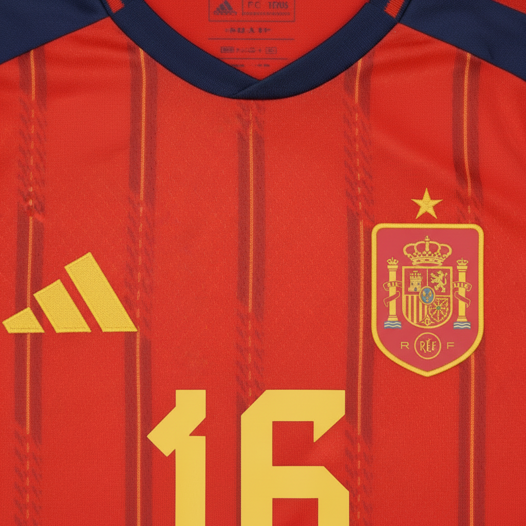 Rodri 2026 Spain Home Jersey
