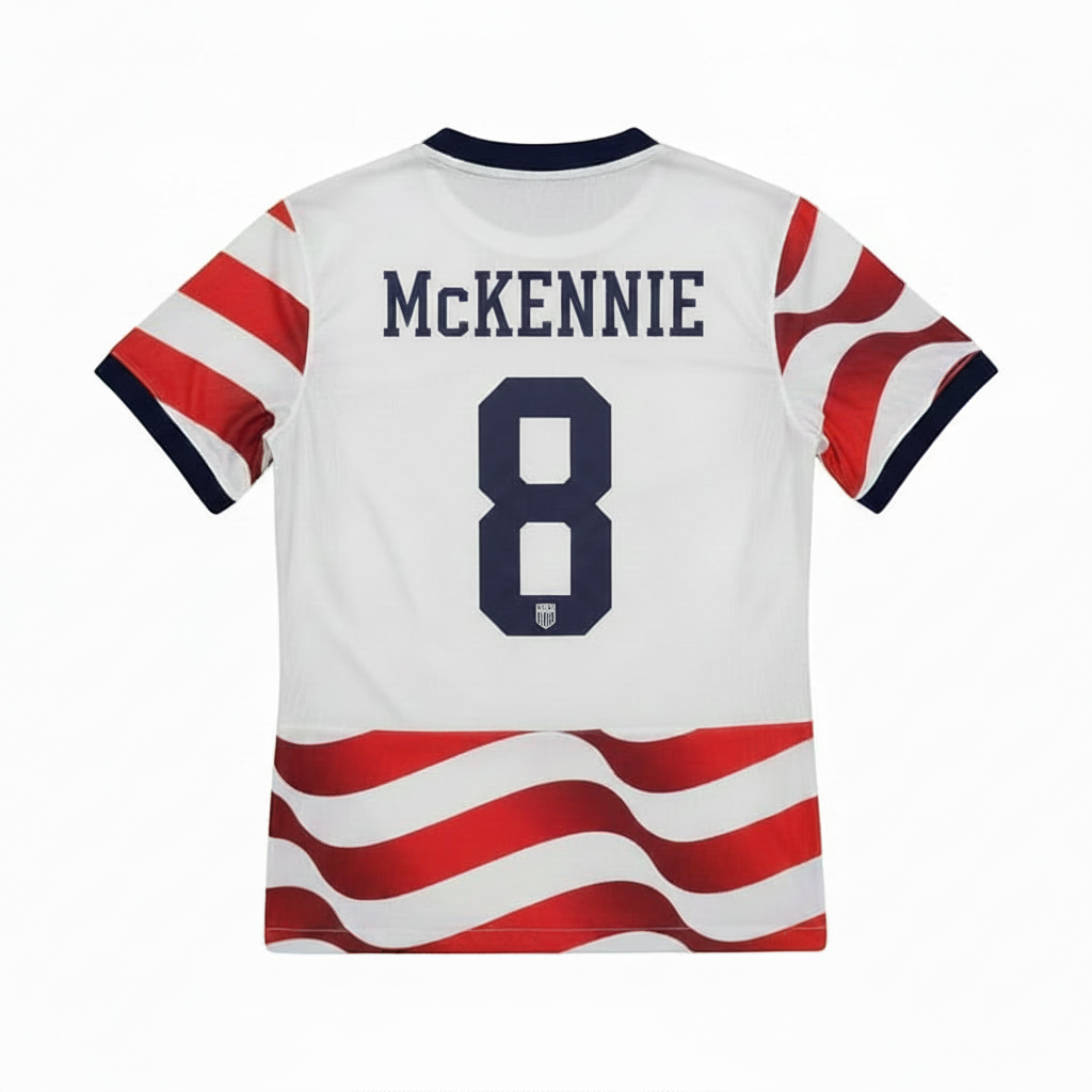 Weston McKennie 2026 USA Home Jersey
