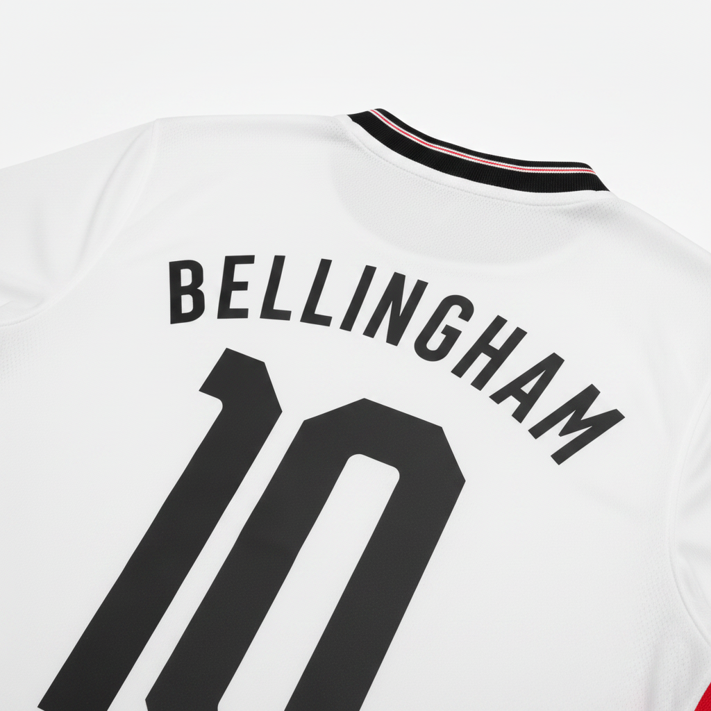 Jude Bellingham 2026 England Home Jersey