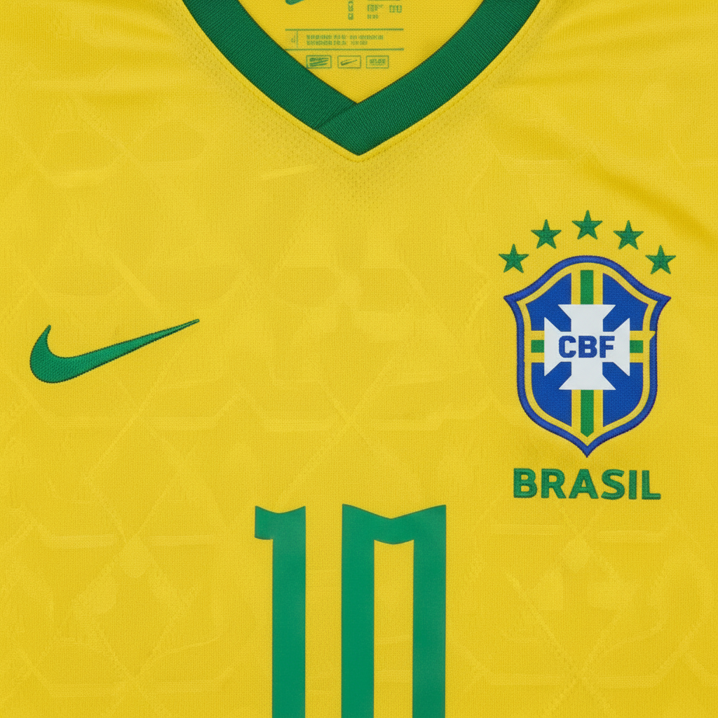 Neymar Jr 2026 Brazil Home Jersey
