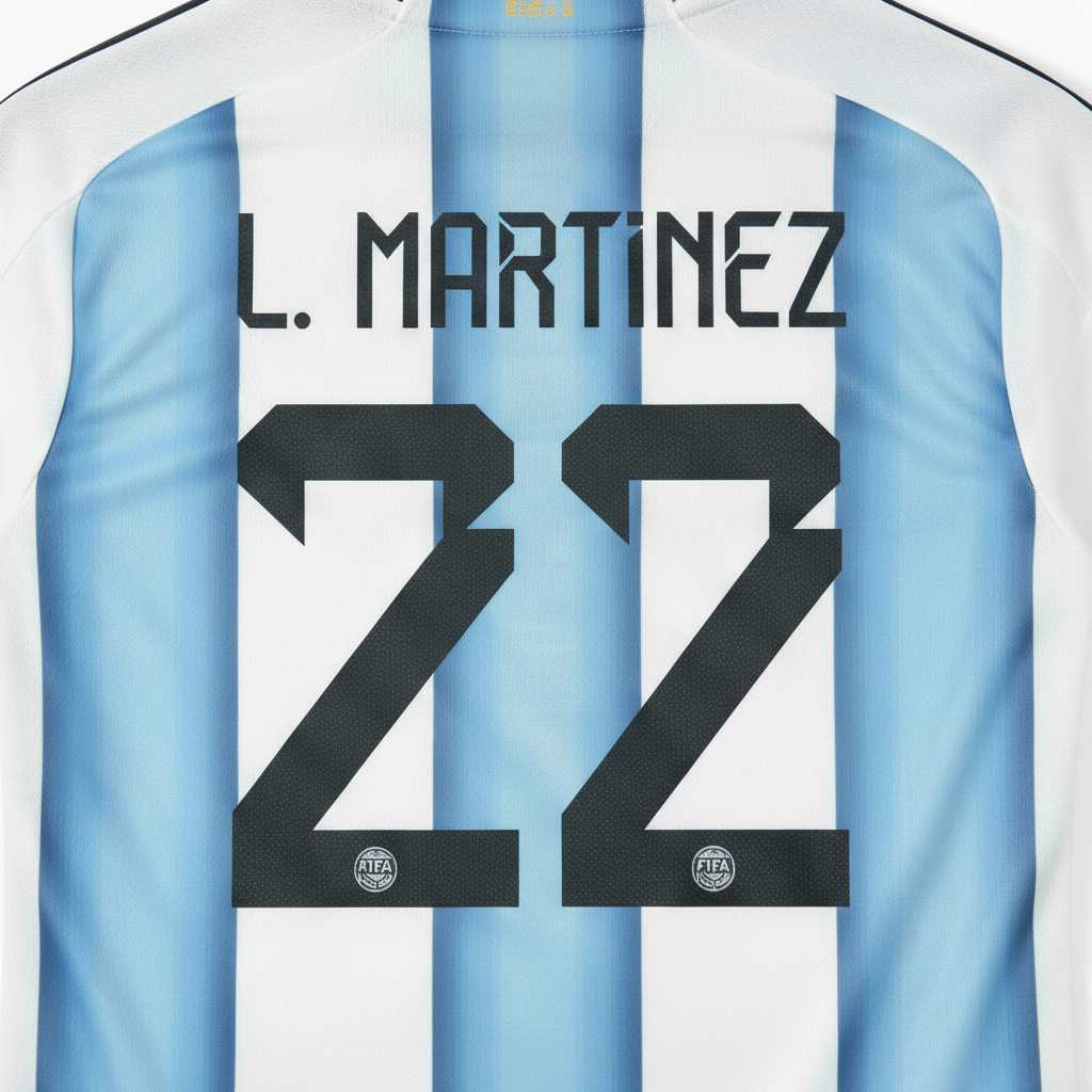 L. Martinez 2026 Argentina Home Jersey