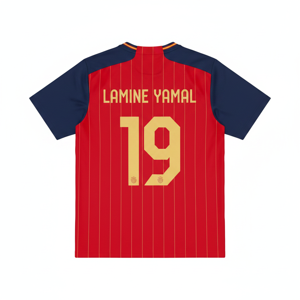 Lamine Yamal 2026 Spain Home Jersey