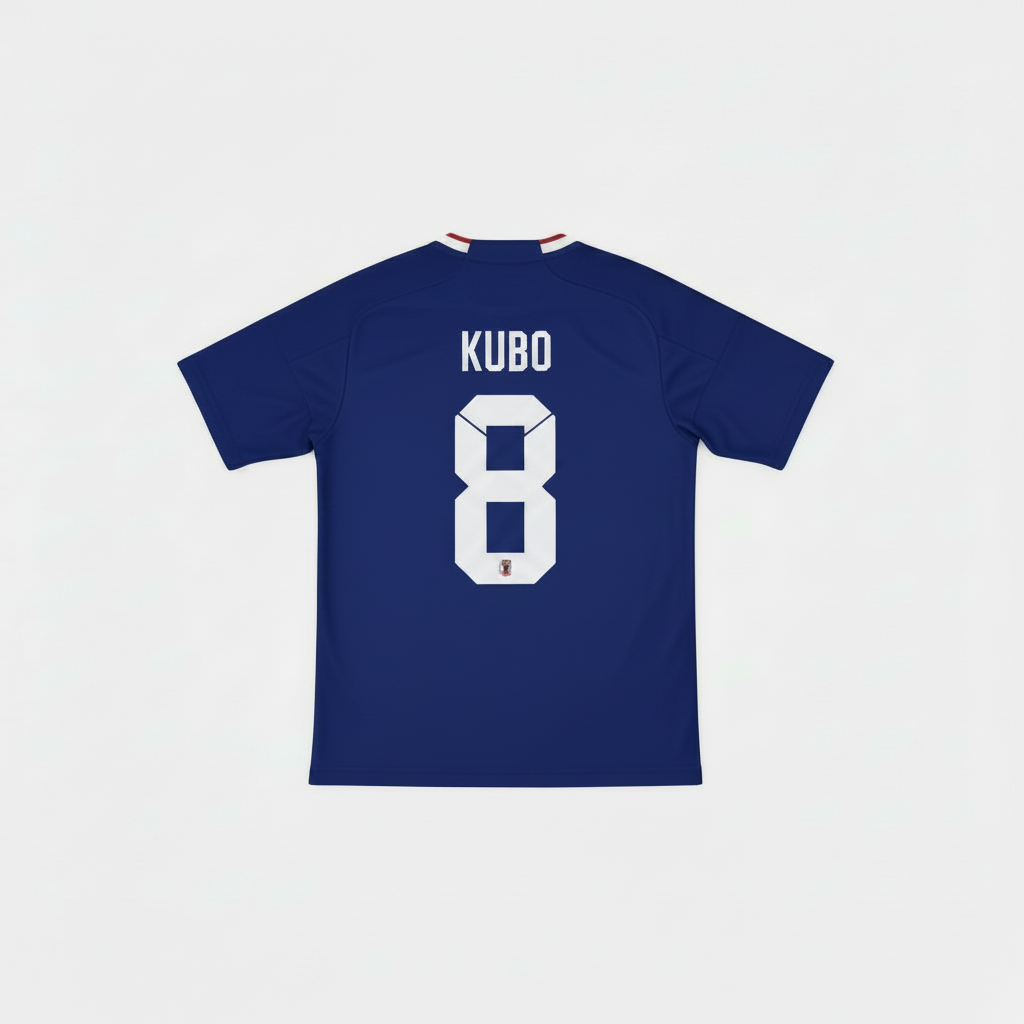 Takefusa Kubo 2026 Japan Home Jersey