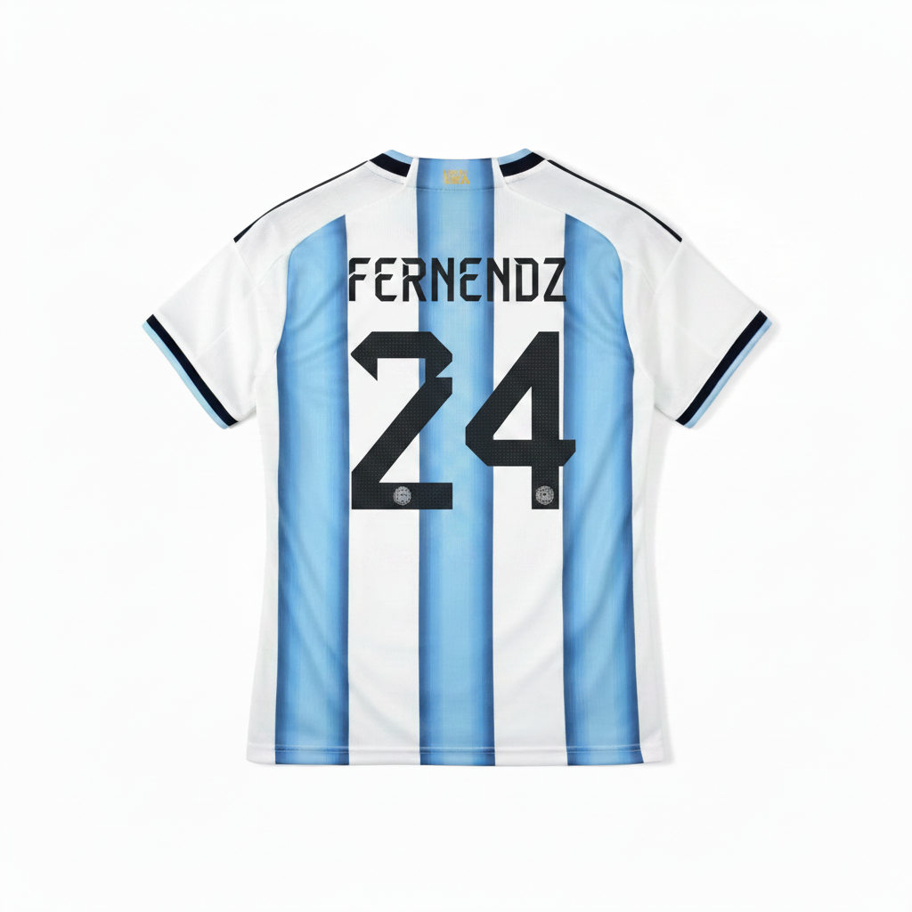 Fernandez 2026 Argentina Home Jersey