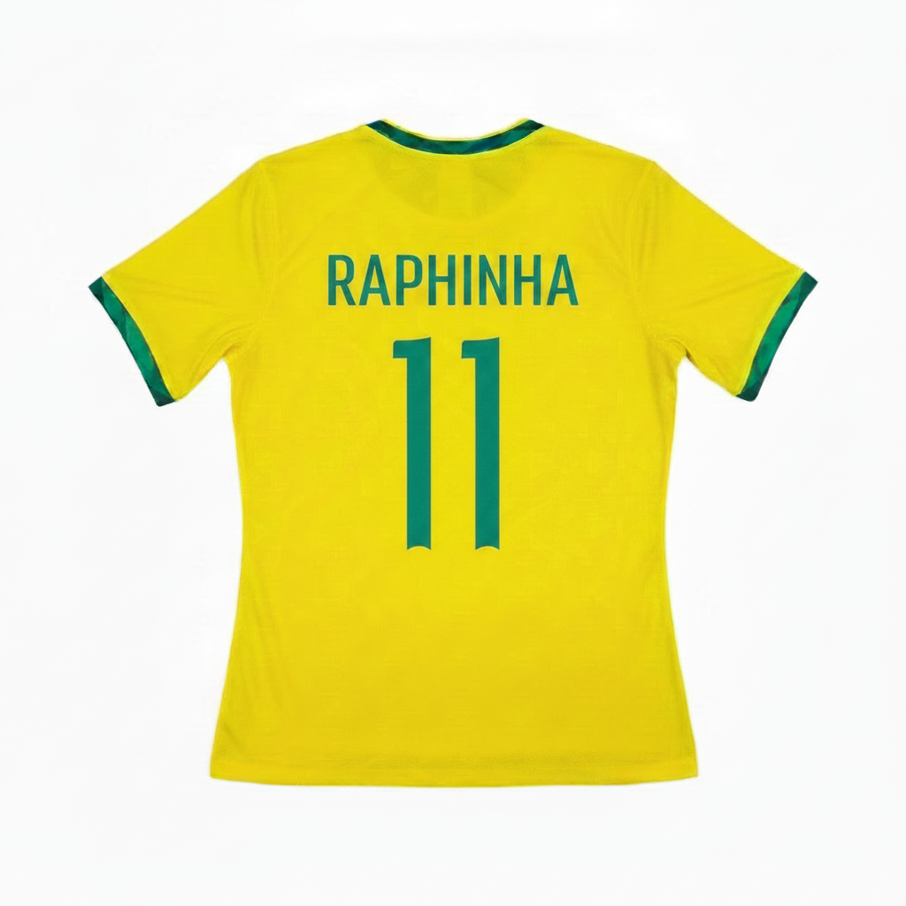 Raphinha 2026 Brazil Home Jersey