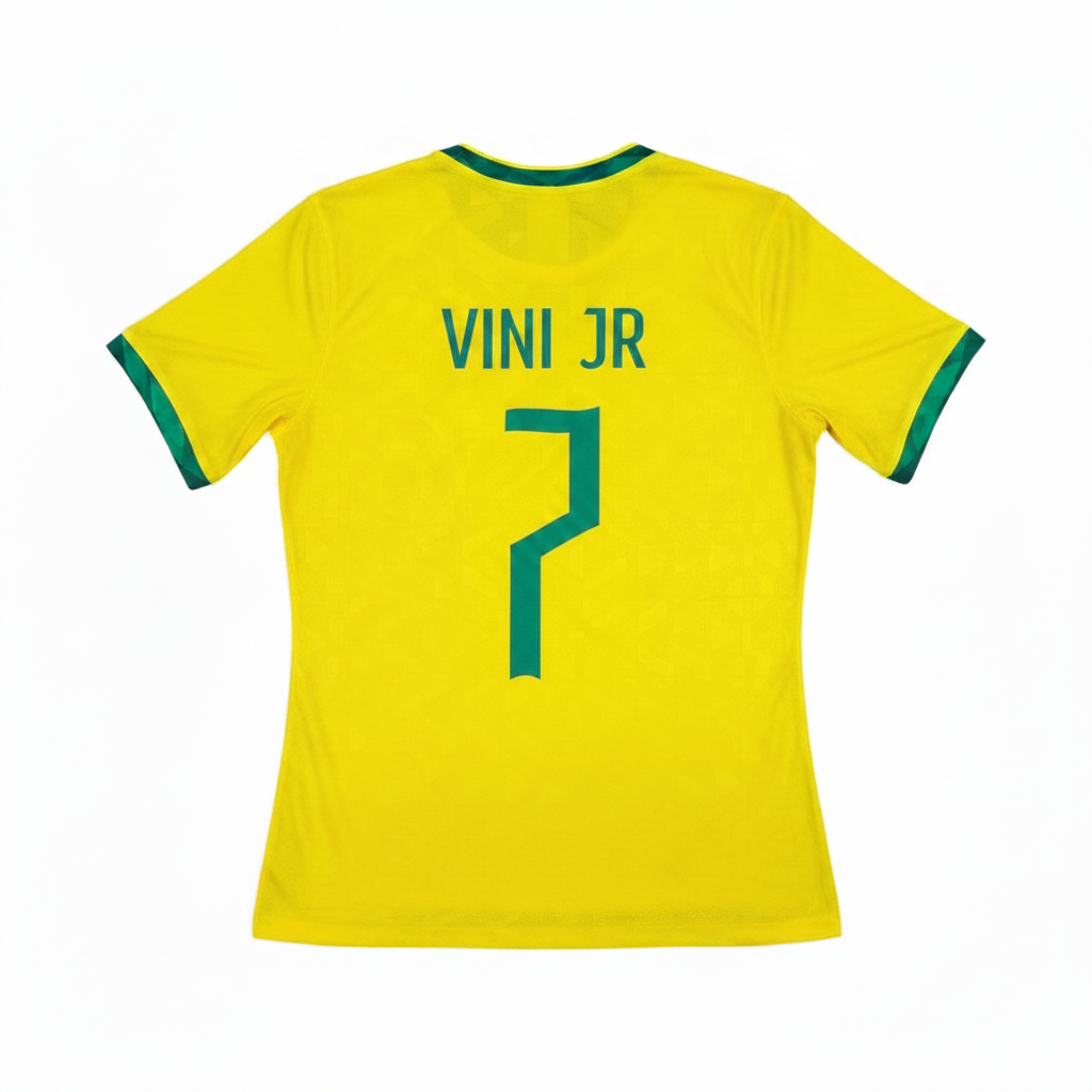 Vini Jr 2026 Brazil Home Jersey
