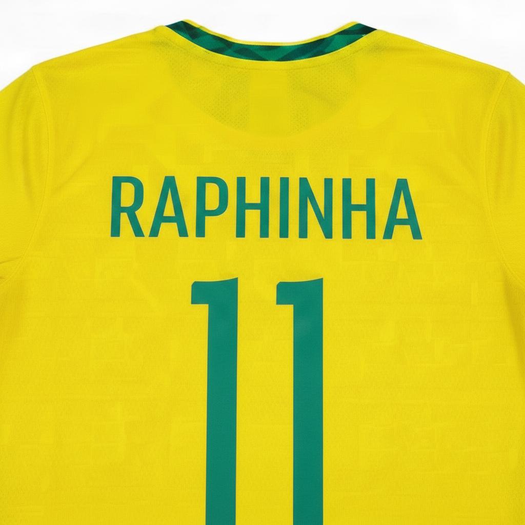 Raphinha 2026 Brazil Home Jersey
