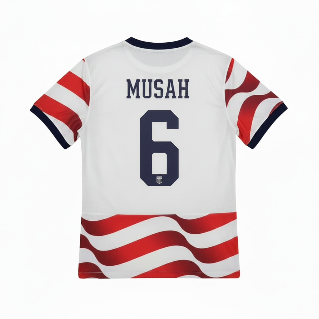Yunus Musah 2026 USA Home Jersey