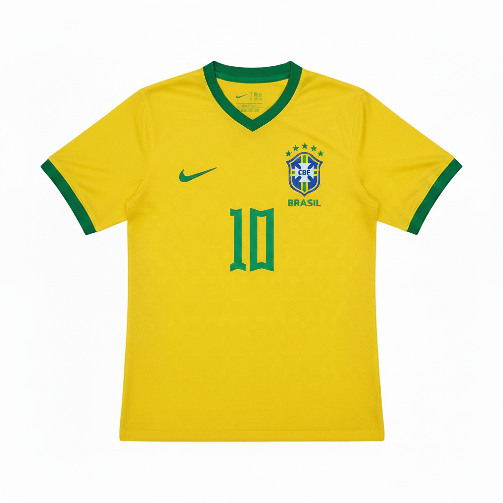 Neymar Jr 2026 Brazil Home Jersey