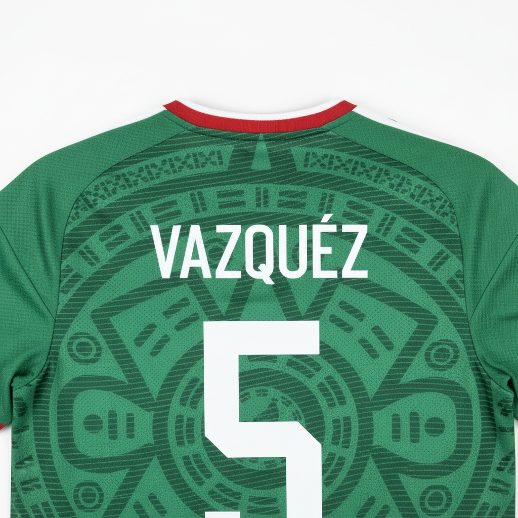 Vazquez 2026 Mexico Home Jersey