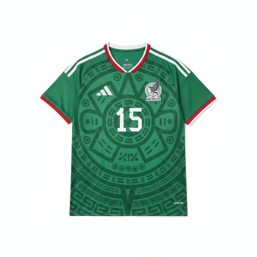 Reyes 2026 Mexico Home Jersey