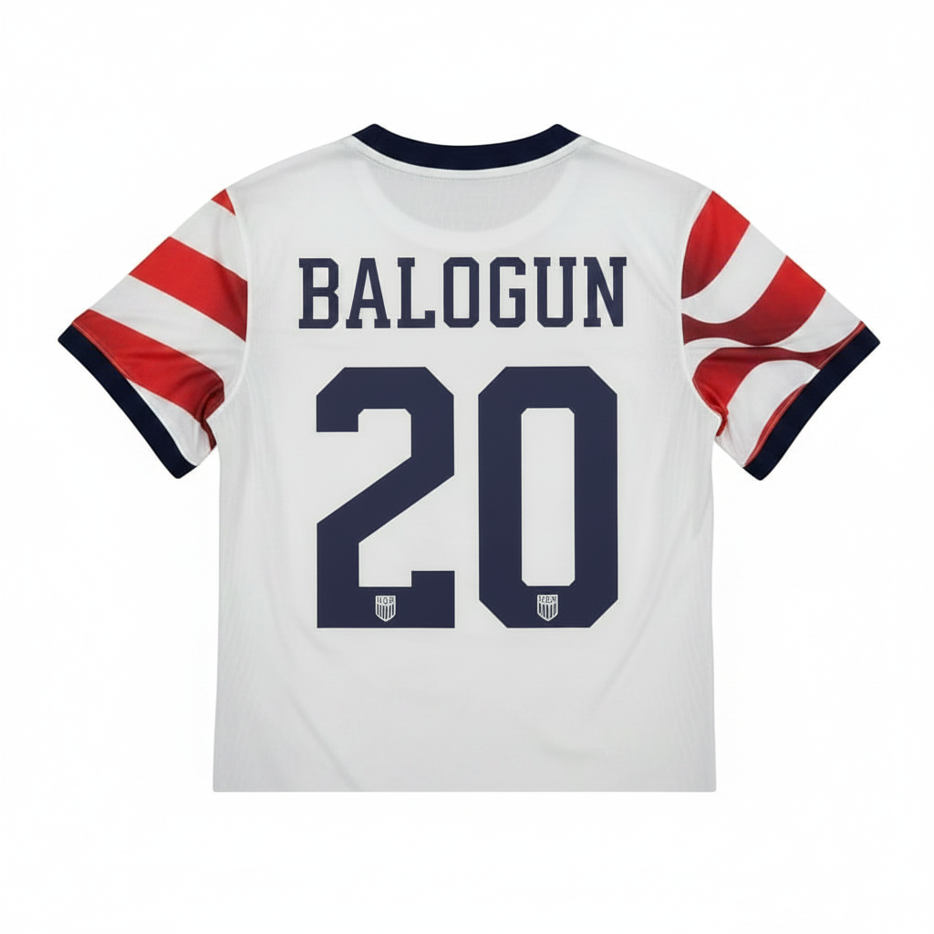 Folarin Balogun 2026 USA Home Jersey