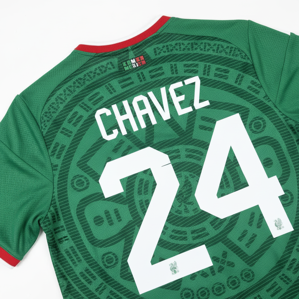 Chavez 2026 Mexico Home Jersey