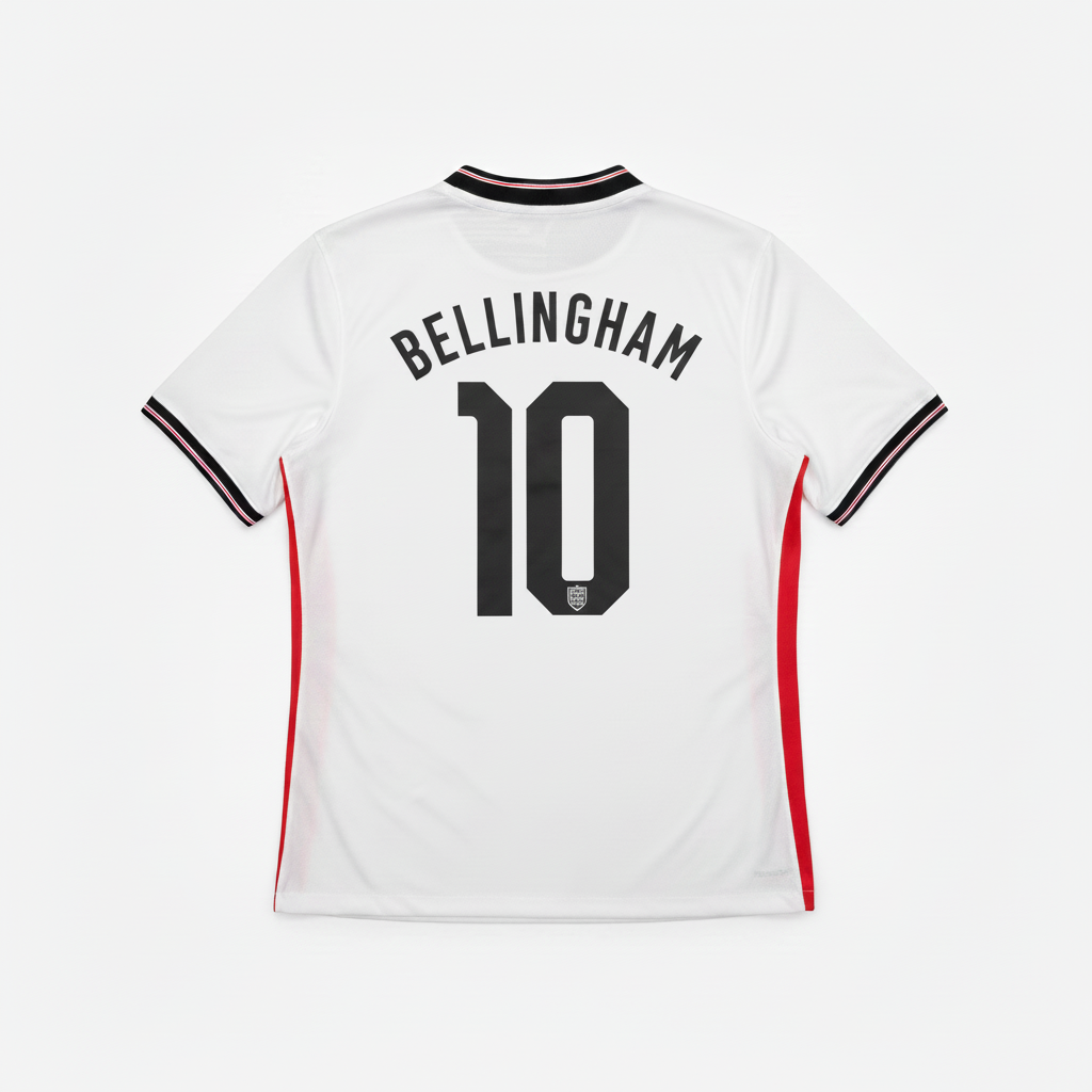 Jude Bellingham 2026 England Home Jersey