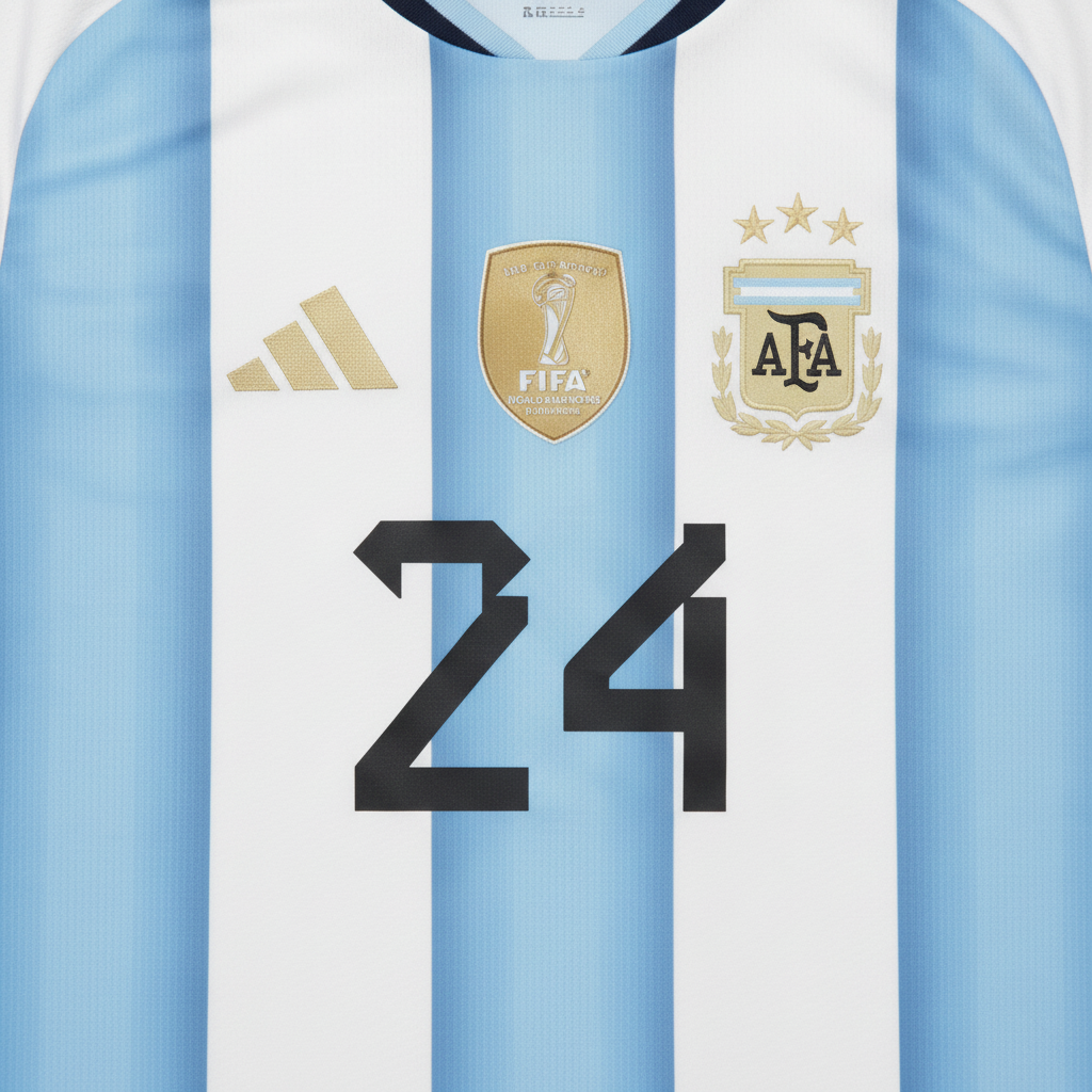 Fernandez 2026 Argentina Home Jersey