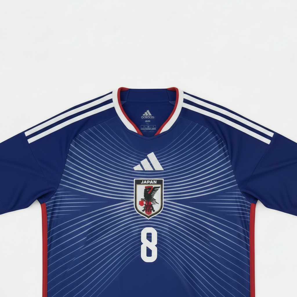 Takefusa Kubo 2026 Japan Home Jersey
