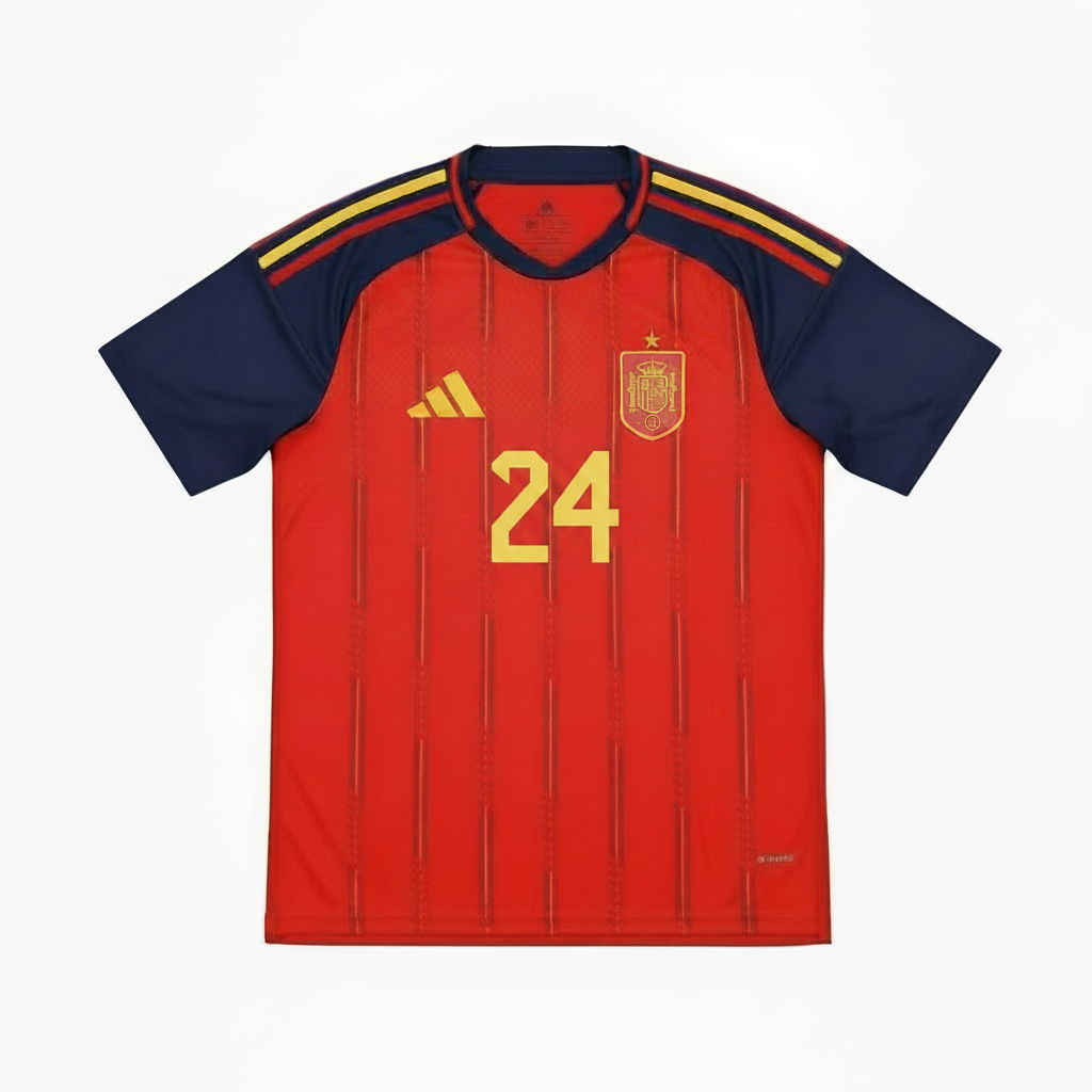 Cucurella 2026 Spain Home Jersey