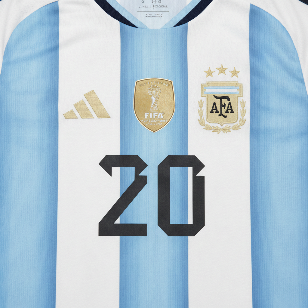 Mac Allister 2026 Argentina Home Jerseys