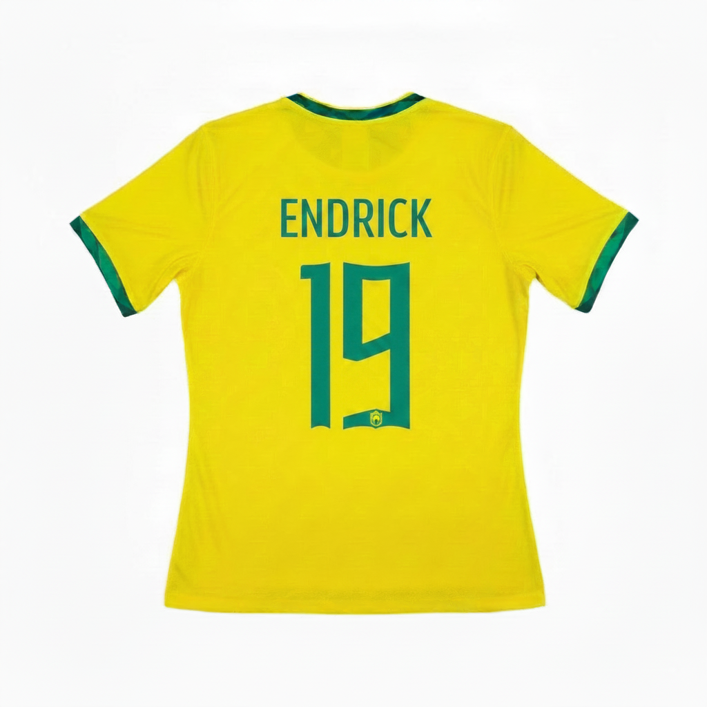 Endrick 2026 Brazil Home Jersey