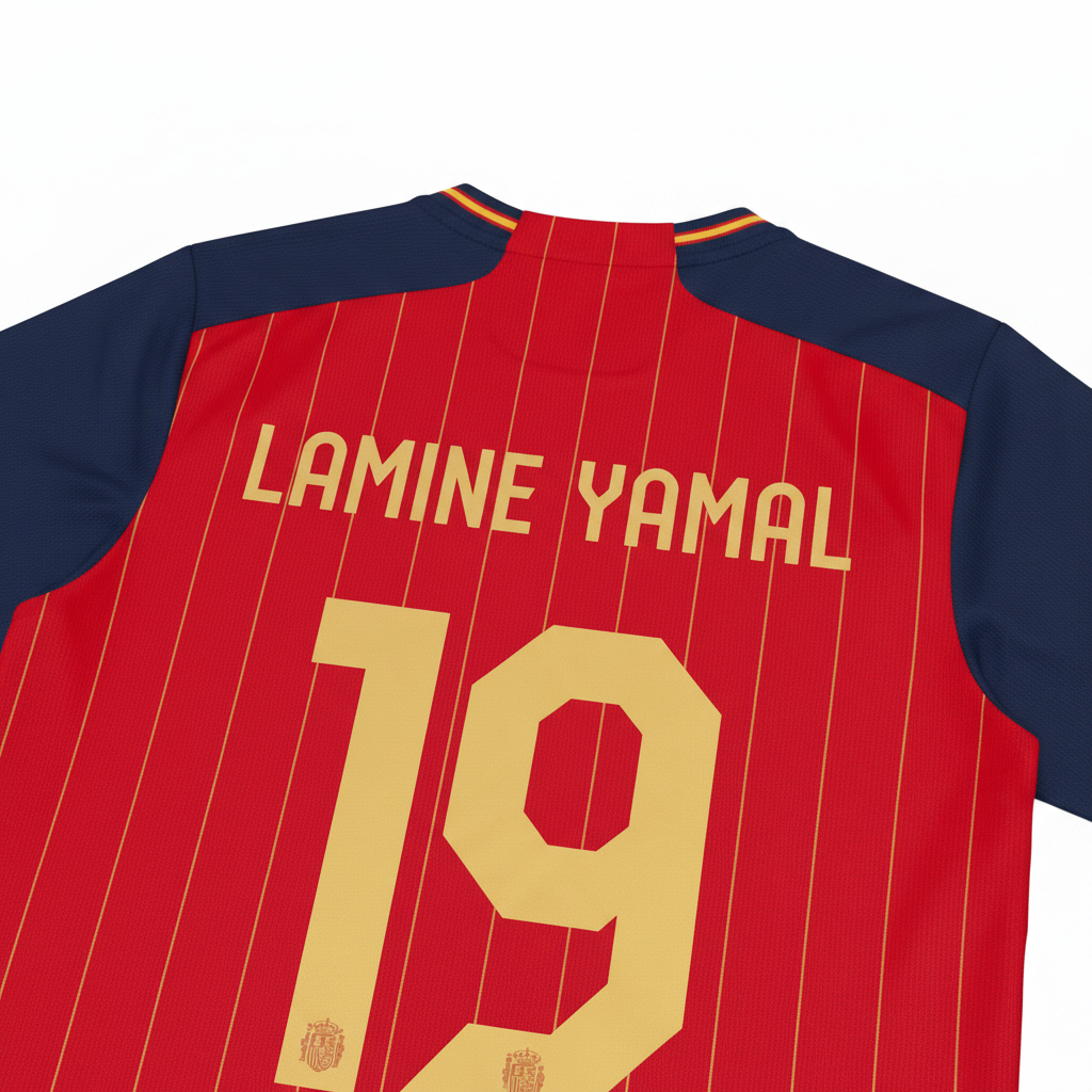 Lamine Yamal 2026 Spain Home Jersey