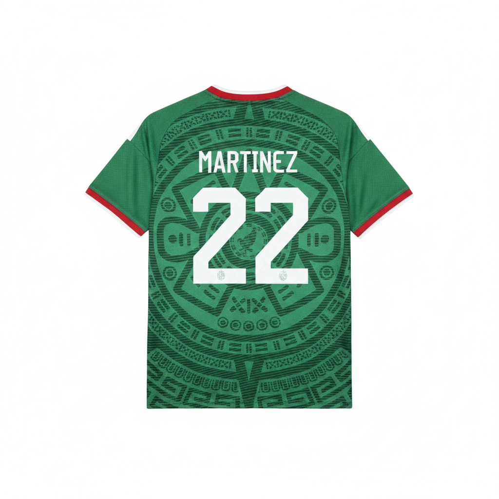 Martinez 2026 Mexico Home Jersey