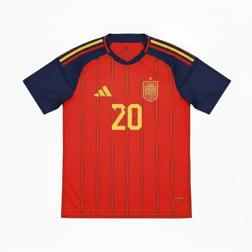Pedri 2026 Spain Home Jersey