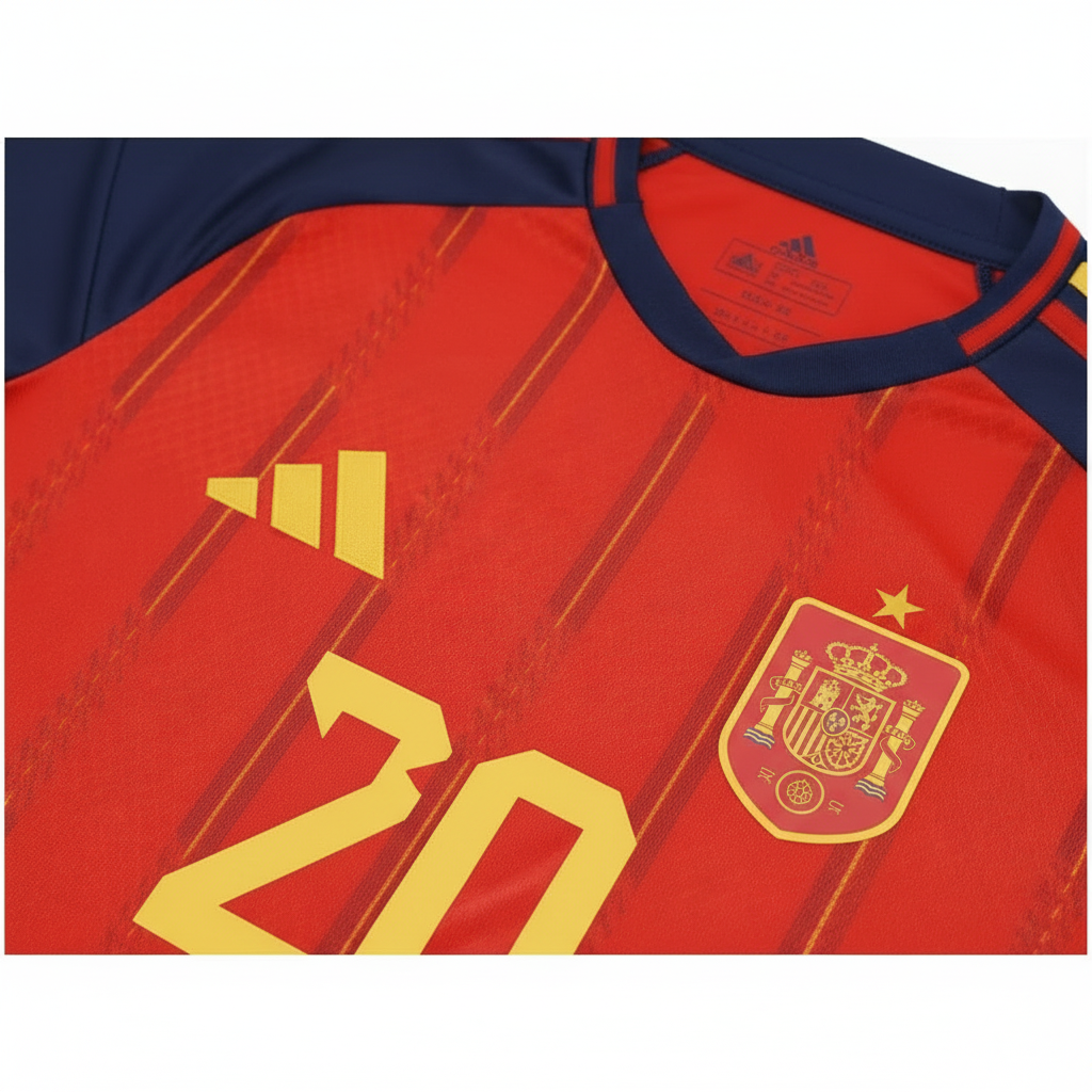 Pedri 2026 Spain Home Jersey