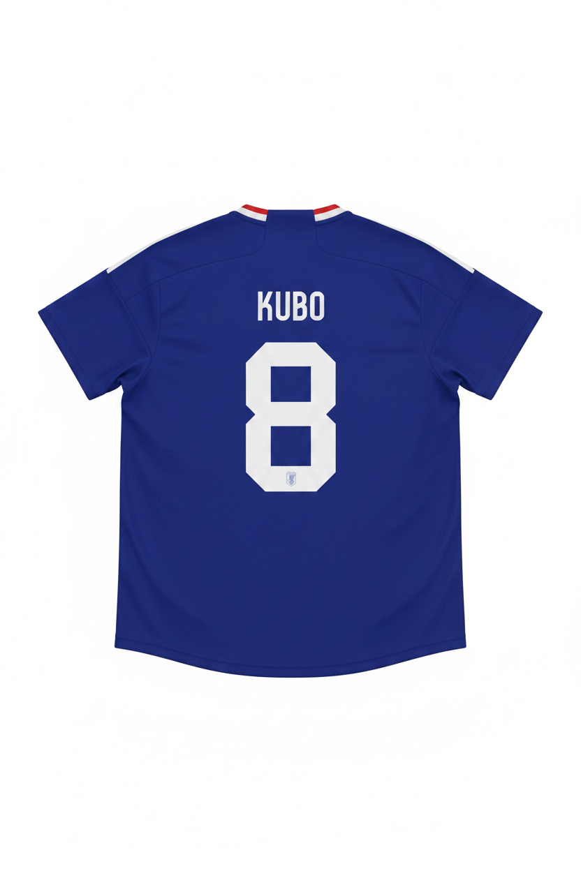 Takefusa Kubo 2026 Japan Home Jersey