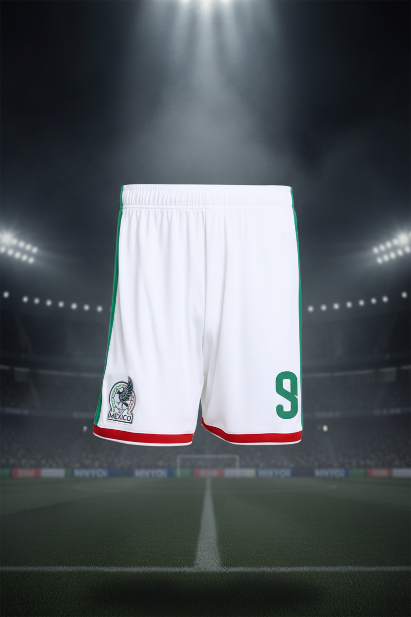 Raul Jimenez 2026 Mexico Home Jersey with shorts