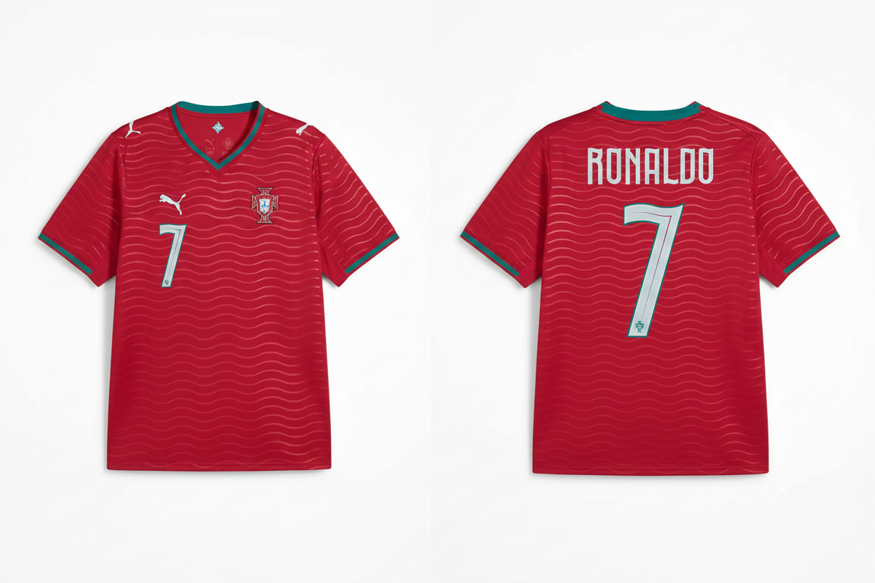 Cristiano Ronaldo 2026 Portugal Home Jersey