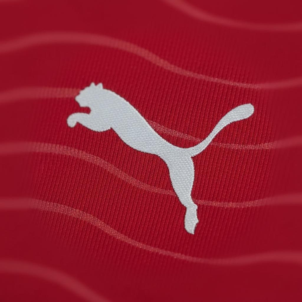 Portugal Home Jersey Puma Logo Close-Up
