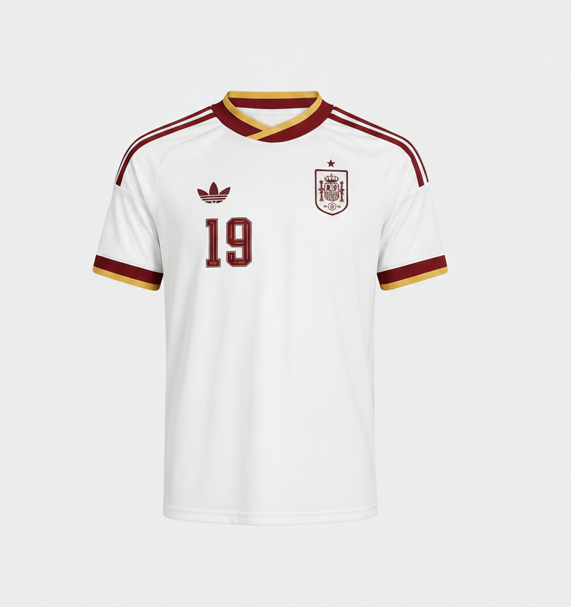 Lamine Yamal 2026 Spain Away Jersey with shorts